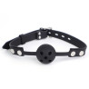 BDSMaster Bâillon Boule Percée Breathfive 40mm Noir
